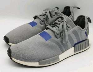 Adidas NMD R1 Colorblock Grey/Blue Boost BD7742 Gym Running Trainers Mens 12.5 - Bild 1 von 12