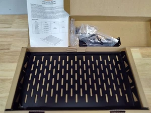 Étagère en porte-à-faux ventilée Tecmojo 1U 10" profondeur - Photo 1/4