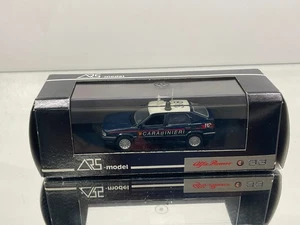 ARS MODEL ITALY ALFA ROMEO 33 CARABINIERI 1990 -DARK BLUE 1:43- GOOD IN BOX - Imagen 1 de 8