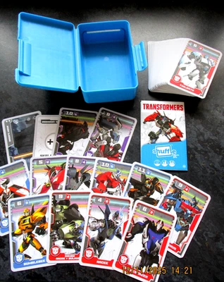 Shuffle - Transformers Hasbro card game in good condition with card case       2 - Image 1 of 4