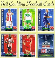 Topps CHAMPIONS LEAGUE MATCH ATTAX 2015-2016 ☆ Football Cards ☆ #91 to #180