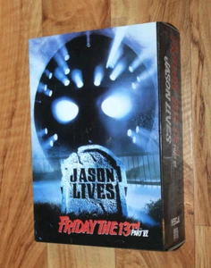 Neca Reel toys Action Figure Friday the 13th Jason lives Part VI Deluxe Box - Picture 1 of 6