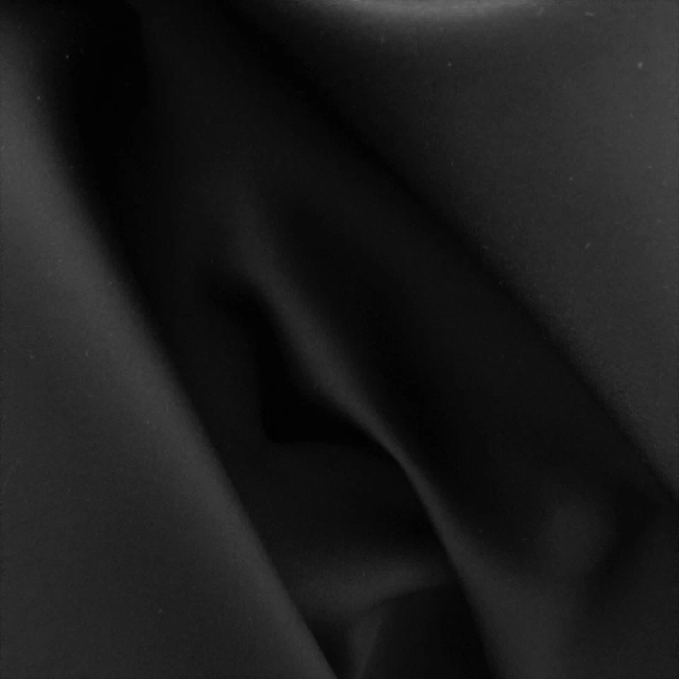 6,5 + 4, +3  lfm Dekostoff /Futterstoff, kaschiert, tiefschwarz, per m 2,78 - Bild 1 von 1