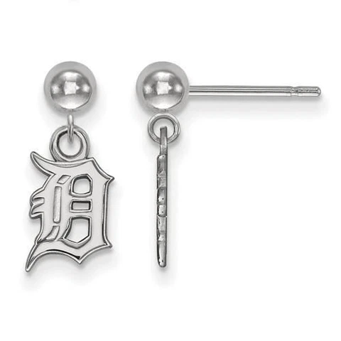 SS MLB  Detroit Tigers Earrings Dangle Ball Cover