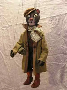 Gato marioneta - marioneta original hecha a mano - Imagen 1 de 1