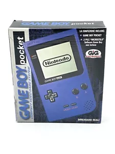 VINTAGE Nintendo Game Boy GAMEBOY Pocket Blue Handheld System NEW OLD STOCK#FT2 - Imagen 1 de 23