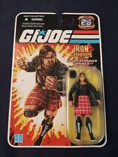 RARE MIB 25th Anniversary GI Joe Iron Grenadier Trainer Rowdy Roddy Piper