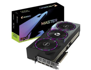 New For NVIDIA GIGABYTE-AORUS GeForce RTX 4090 MASTER 24GB GDDR6X Graphics card - Picture 1 of 7