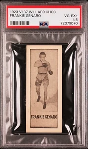 1923 Willard Chocolates Frankie Genaro PSA 4.5 **Crisp Image** V137 - Picture 1 of 2