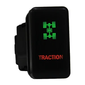 Push switch 833GR 12volt OEM Replacement TRACTION for Toyota Prado Landcruiser - Picture 1 of 1