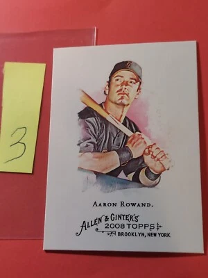 2008 Topps Allen and Ginter #87 Aaron Rowand, cd3 - Image 1 of 2