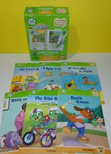 Leapfrog Tag Book Learn To Read Both Sets 1 & 2 Phonics Books Preowned -12 Books - Picture 1 of 2