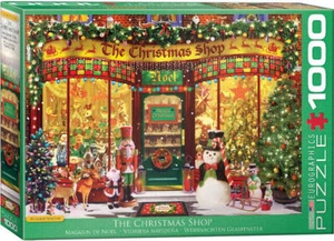 Puzzle 1000 elementów. The Christmas Shop by G.Walton - Picture 1 of 1