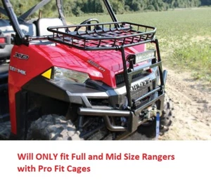 Seizmik Hood Rack Holder Gear Polaris Ranger Full & Mid Size 13-18 Pro Fit Cage - Picture 1 of 4