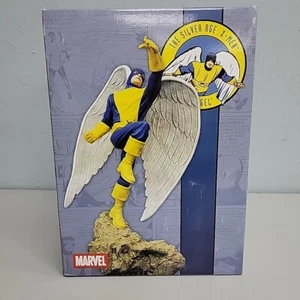 NIB! Marvel The Silver Age X-Men Angel Statue Limited To 3,000 w/COA - Picture 1 of 8
