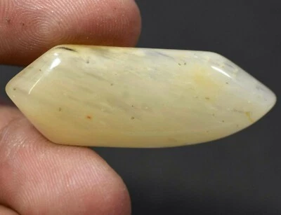 Rarest Semi Precious 36.15 Ct Natural Orange Aventurine Cabochon Quartz Gemstone - Image 1 of 4