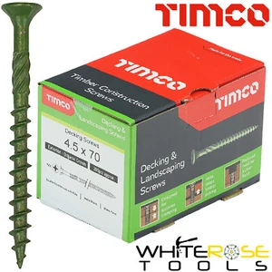 TIMCO Terrassenschrauben Senkkopf außen grün Bio Pozi Kopf 200 Kastenholz - Bild 1 von 4