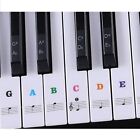 Piano Stickers for 49/61/ 76/88 Key Keyboards Transparent and Removable