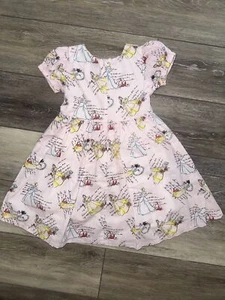 Sei Bellissima 4T girls princess dress poplin gown EUC - Picture 1 of 3