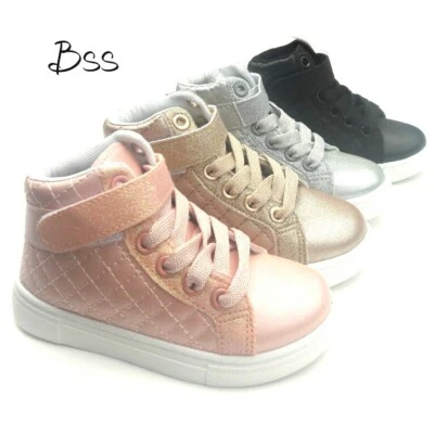 Tenis de caña alta para bebés y niñas 5-10 nuevas Foto 1 de 4