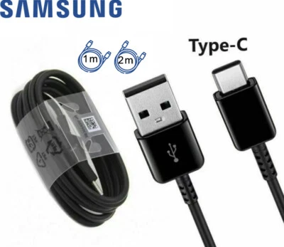 Genuine Samsung 1M/2M USB to USB-C Fast Charge Cable S21 S20 S23 Plus - Image 1 of 4