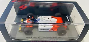 1/43 Spark F1 - Alfa Romeo 183T - Mauro Baldi - GP Monaco 1983 - Foto 1 di 2