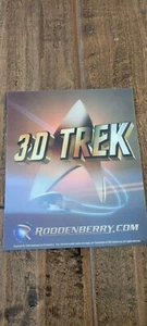 2009 SDCC COMIC CON EXCLUSIVE STAR TREK RODDENBERRY 3-D LENTICULAR PROMO CARD - Picture 1 of 1