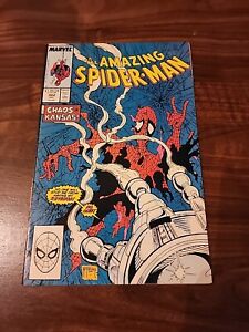 Amazing Spider-Man #302 FN/VF MARVEL COMIC 1988 McFarlane Sandman Silver Sable