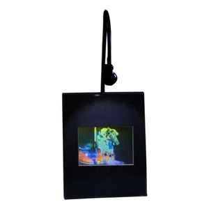 3D Carosel Horse True Colour Hologram Picture LIGHTED DESK STAND, Embossed Type - Picture 1 of 7