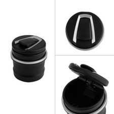 Multifunction Car Cup Holder Ashtray Ash Tray Money Pot Coin Storage W/LED Light