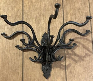 Gancho múltiple victoriano - hierro - Imagen 1 de 6