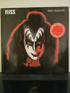 GENE SIMMONS Gene Simmons 1978 LP HARD ROCK KISS SOLO ORG PRS CASABLANCA VINYL - Picture 1 of 8