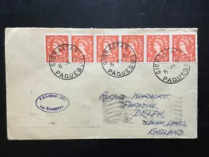 1961 SS Canberra, Gibraltar Paquebot Cover, P&O Lines (PSE735) - Picture 1 of 2