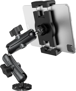 Aluminum Heavy Duty Tablet Mount Car Holder Dashboard for Black  - Picture 1 of 8