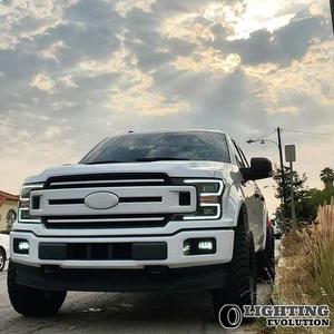 Black For Ford F150 F-150 2018 2019 2020 LED Headlights DRL w/Dynamic&Sequential - Bild 1 von 17