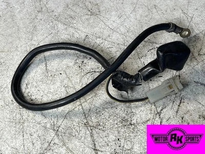 05-06, 2005-2006 KAWASAKI NINJA ZX6R/636 CABLE DE BATERÍA NEGATIVO CABLE DE TIERRA Foto 1 de 4