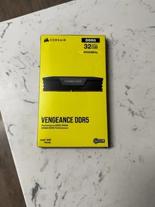 Corsair Vengeance DDR5 RAM 32GB (2x16GB) 6000MHz CL36 iCUE Compatible Intel XMP - Afbeelding 1 van 5