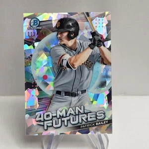 Patrick Bailey 2021 Bowman Chrome 40-Man Futures Atomic Refractor /150 #FMF-18 - Picture 1 of 2
