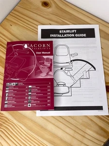 Acorn Treppenlift Bedienungsanleitung Betriebs- & Montageanleitung Anleitung - Neu - Bild 1 von 6