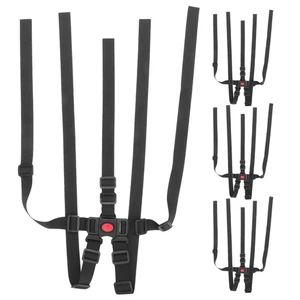  4pcs High Chair Safety Strap - Adjustable Children 5 Point Harness For Baby - Picture 1 of 12