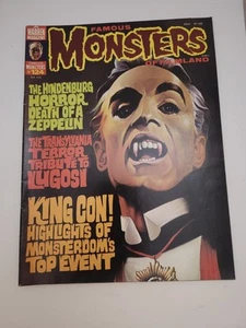 Apr. 1976 Warren Magazine - Mostri famosi di Filmland 124 Horror VF Dracula - Foto 1 di 3