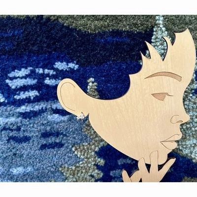 Pendientes de poste de cristal Anthropologie Huggie Foto 1 de 4