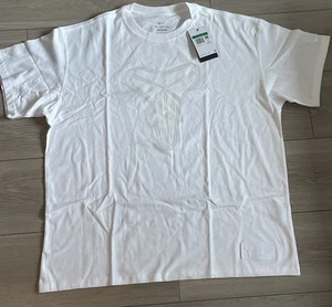 Nike Kobe Max 90 Short Sleeve T-Shirt Men’s Size XL FZ8071-100 White - Picture 1 of 7