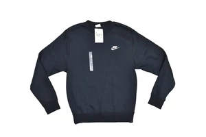 NEW Nike Sportswear Sweatshirt Crewneck Men’s Size XS Black NWT New BV2662-010 - Picture 1 of 8