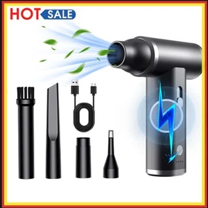 110000PRM Cordless Air Blower Brushless Motor Rechargeable for Computer Keyboard - Afbeelding 1 van 12