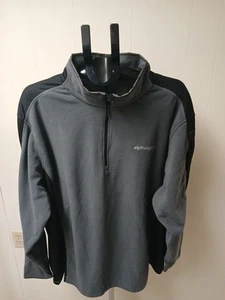Lands' End Quarter Zip Fleece Pullover Sweatshirt l Mens XXL - Picture 1 of 8