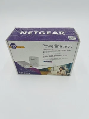 Netgear Powerline 500 1-Port Starter Kit XAVB5201 – Brand New Sealed - Image 1 of 4