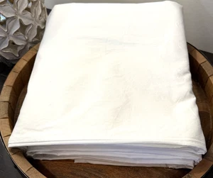 Pottery Barn Retreat Essential Bettbezug 100% Baumwolle - Queen - Weiß, Top! - Bild 1 von 7