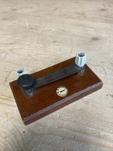 W.G PYE Scientific Brass Vintage Morse Code Key - SP167 - Zdjęcie 1 z 6