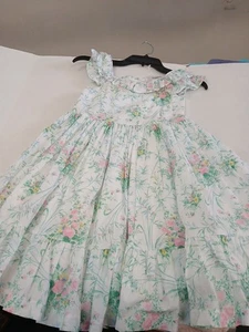 Janie and Jack Women's Floral Dress Size 7 - Picture 1 of 12